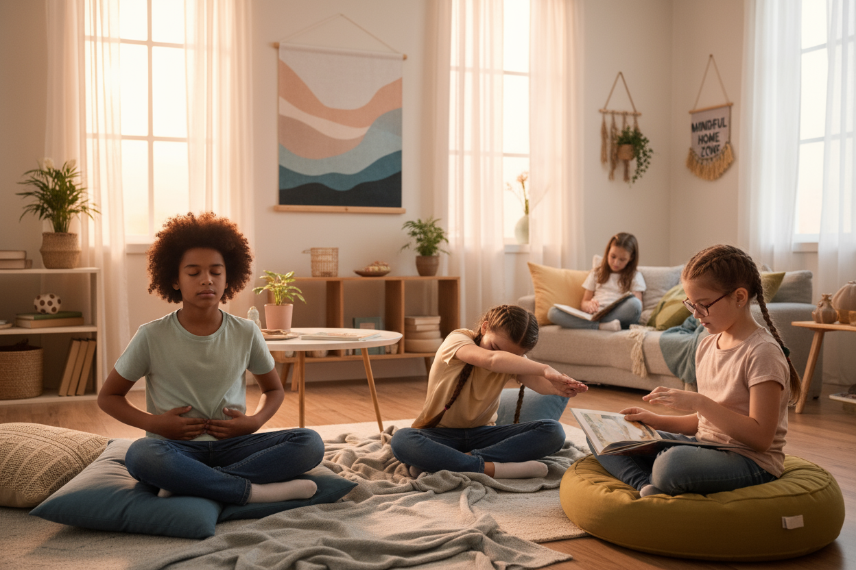 After-School Reset: Mindfulness Tools to Help Kids Transition From School to Home | Leafwhite