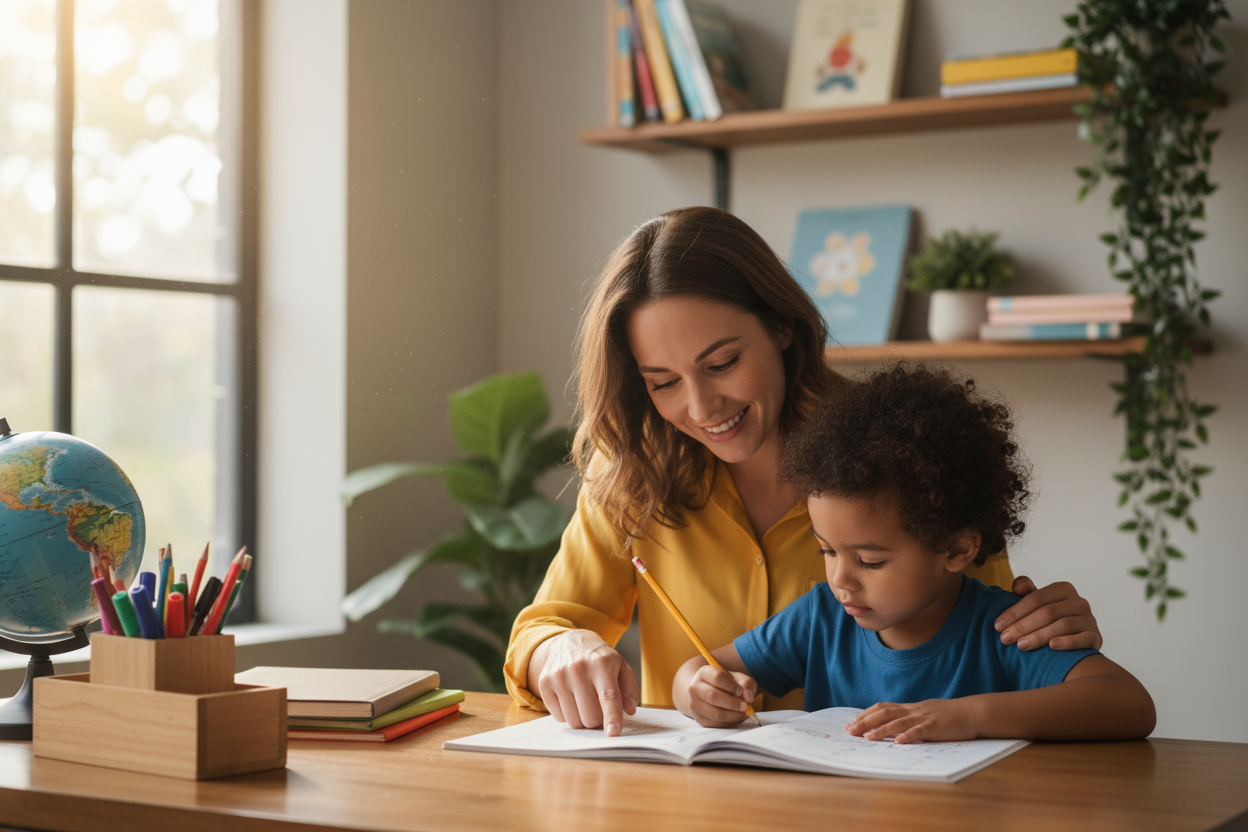 How to Help Your Child With Homework Without Doing It For Them | Leafwhite