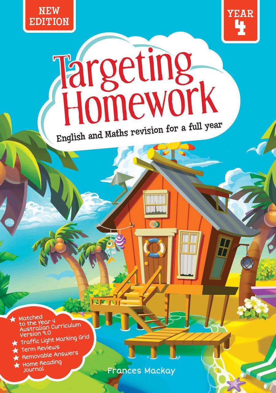 Targeting Homework Activity Book Year 4 New Edition - The Leafwhite Group