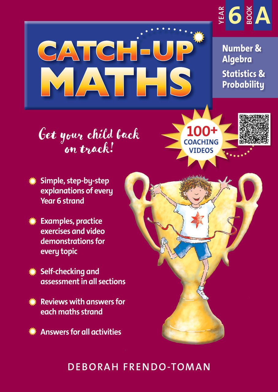 Catch - Up Maths Number & Algebra Statistics & Probability Year 6 Book A - The Leafwhite Group