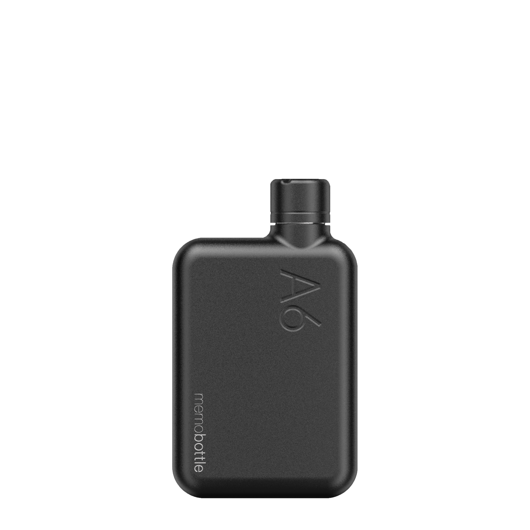 A6 Stainless Steel memobottle (Black) 500ml / 16oz - The Leafwhite Group