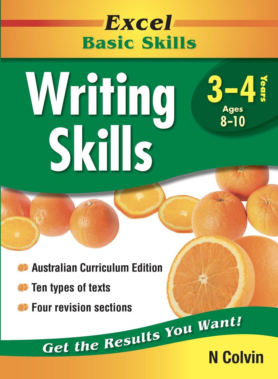 Excel Basic Skills - Writing Skills Years 3 - 4 - The Leafwhite Group