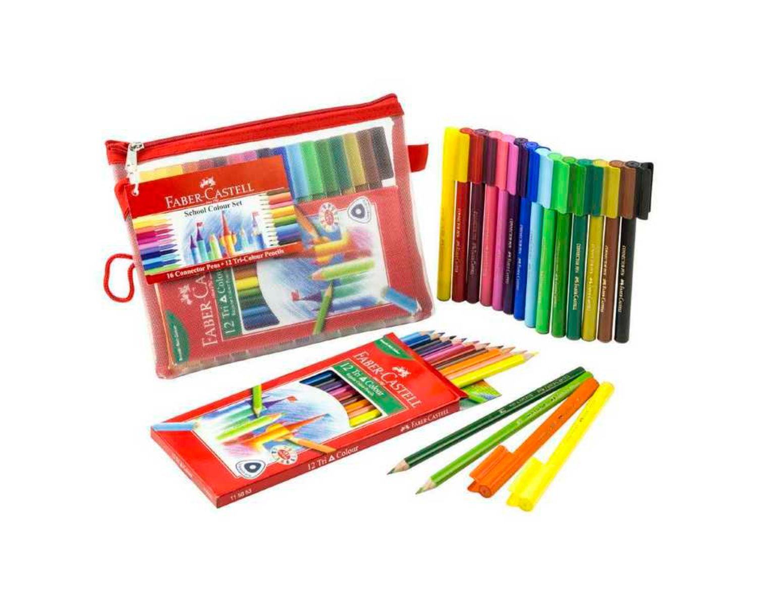 Faber Castell School Colour Set - The Leafwhite Group