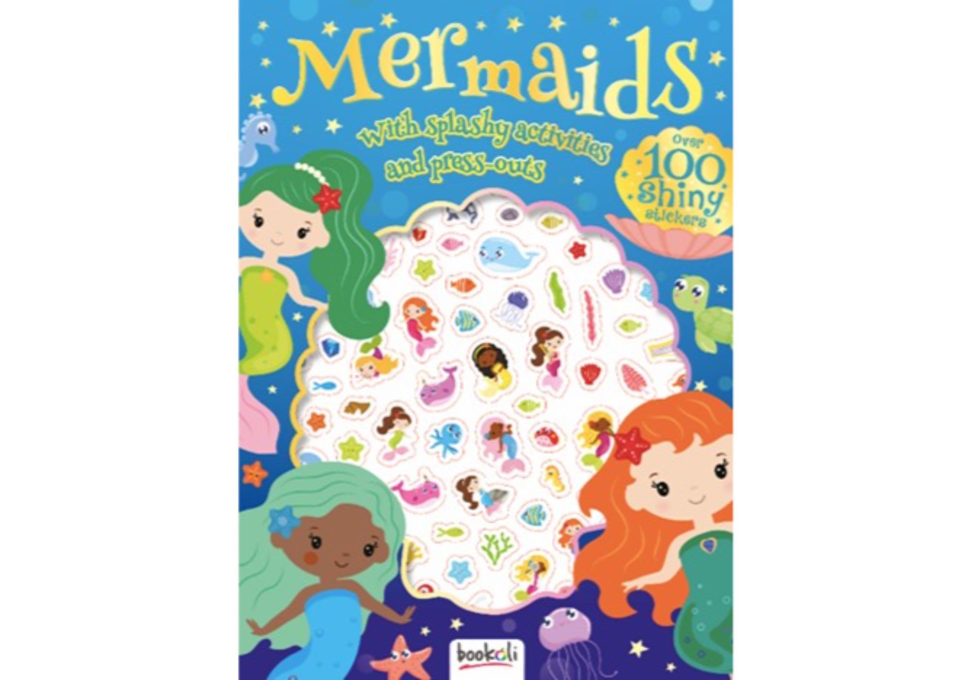 Metallic Puffy Stickers Mermaid - The Leafwhite Group