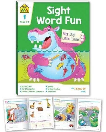 School Zone Sight Word Fun I Know It Book - The Leafwhite Group