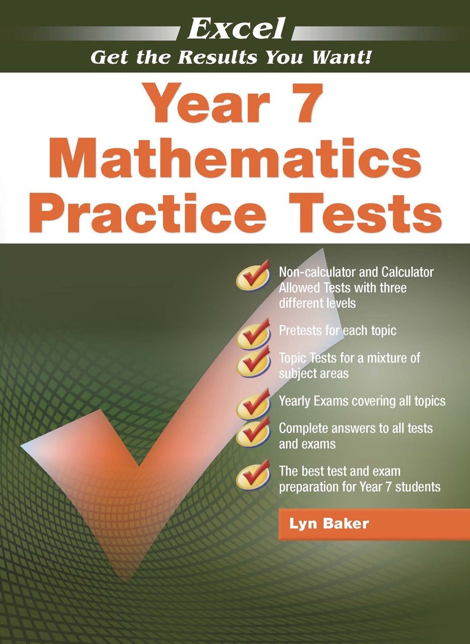 Year 7 Mathematics Practice Tests - The Leafwhite Group