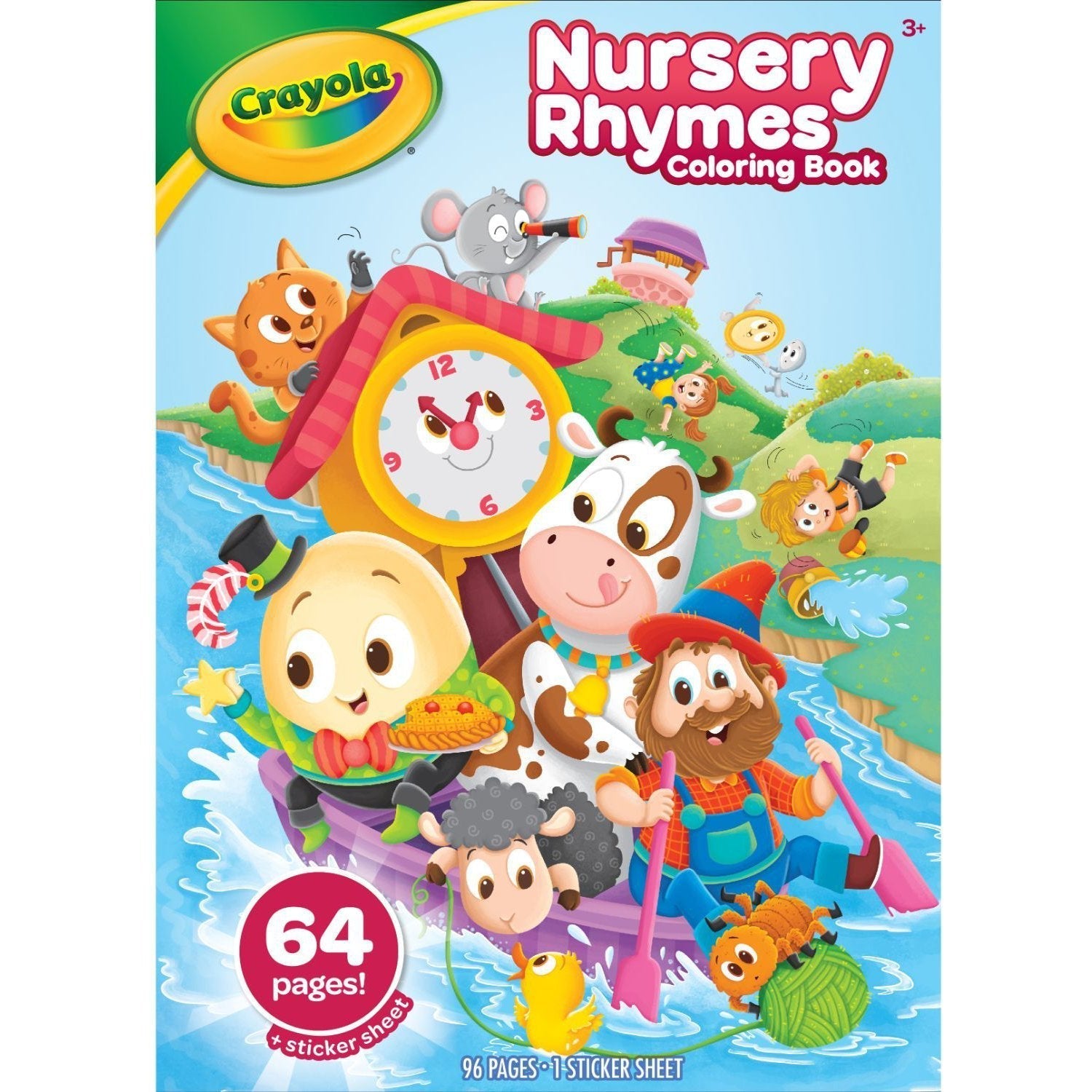 Crayola Nursery Rhymes Coloring Book - The Leafwhite Group