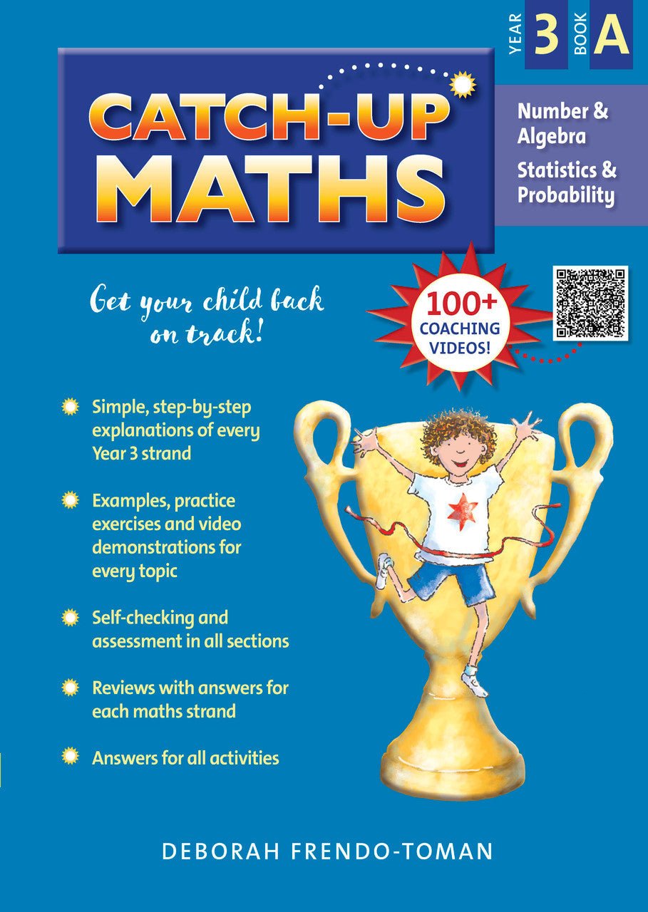 Catch - Up Maths Number & Algebra Statistics & Probability Year 3 Book A - The Leafwhite Group