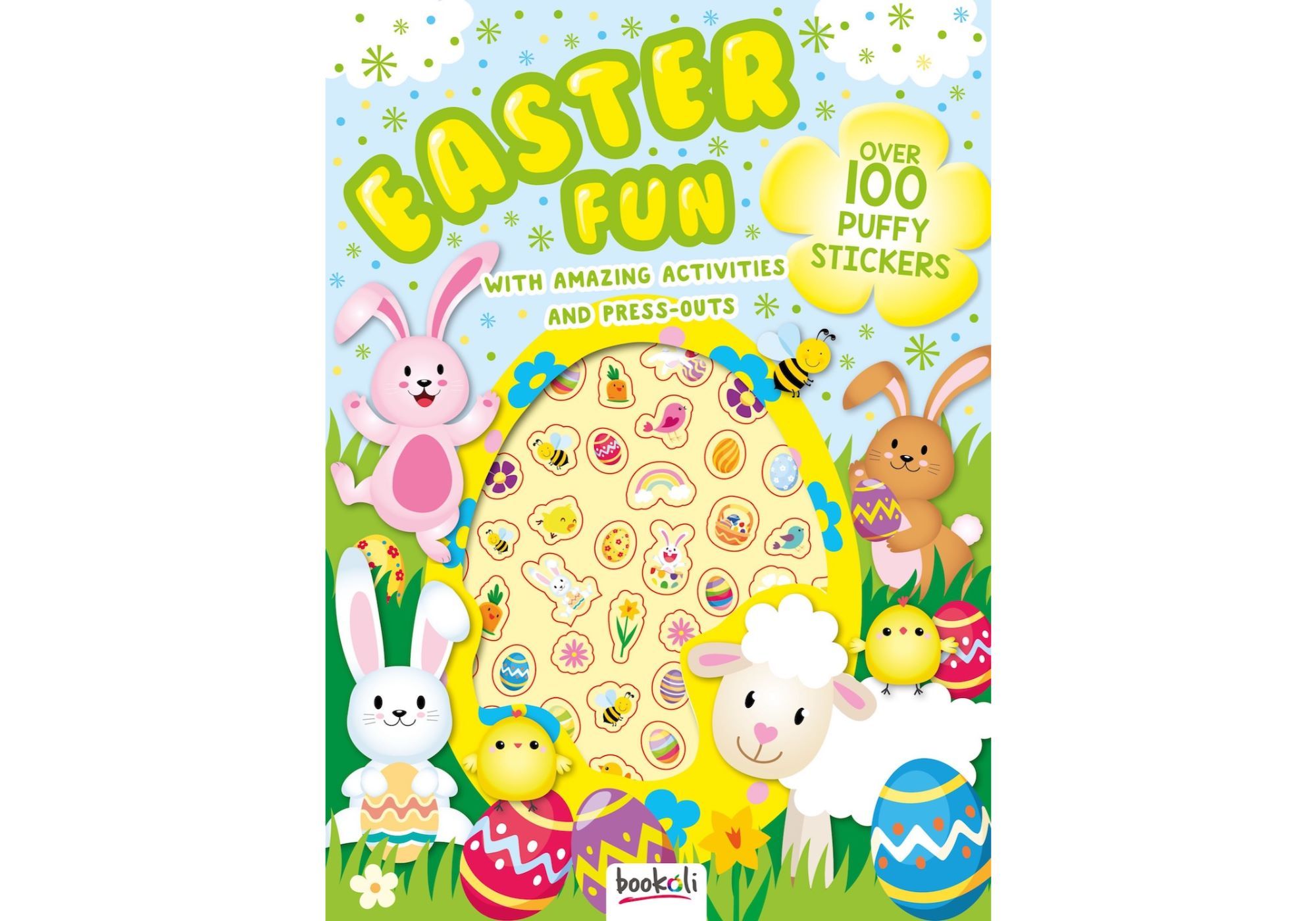 Puffy Sticker Windows Easter Fun - The Leafwhite Group