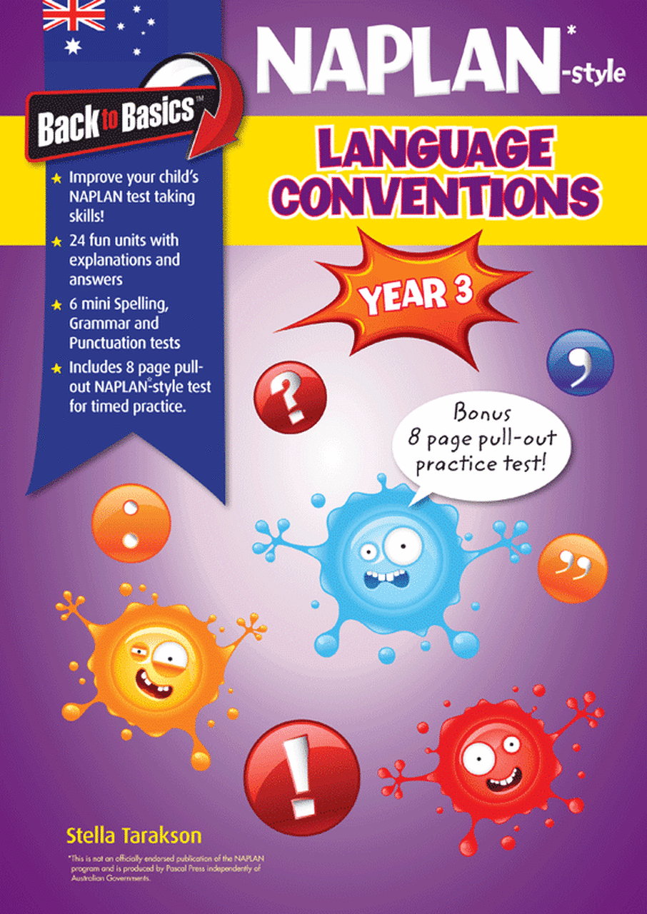 Back to Basics - NAPLAN* Year 3 Language Conventions - The Leafwhite Group