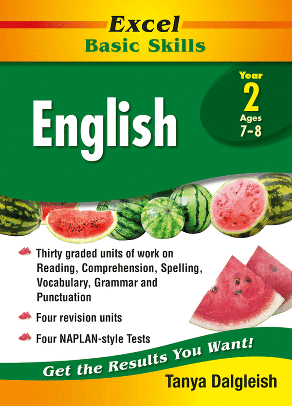 Excel Basic Skills - English Year 2 - The Leafwhite Group
