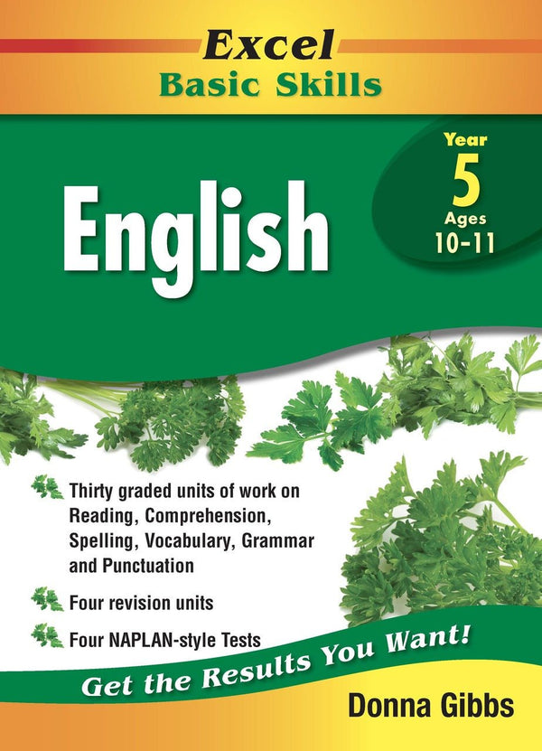 Excel Basic Skills - English Year 5 - The Leafwhite Group