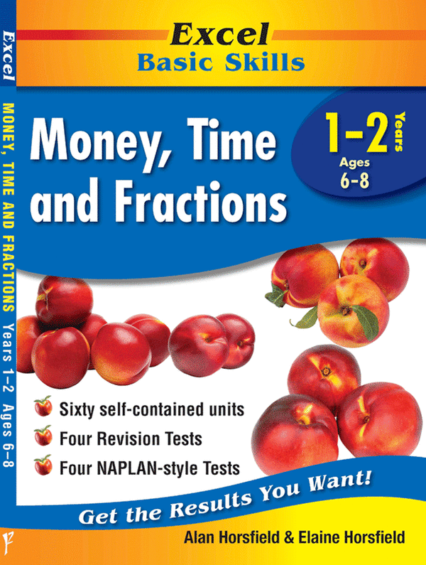 Excel Basic Skills - Money, Time and Fractions Years 1-2 - The Leafwhite Group