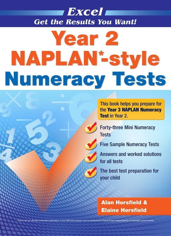 Excel - Year 2 NAPLAN*-style Numeracy Tests - The Leafwhite Group