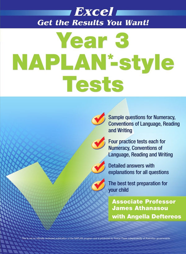 Excel - Year 3 NAPLAN*-style Tests - The Leafwhite Group