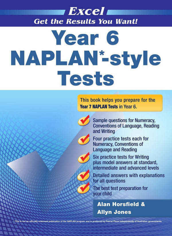 Excel - Year 6 NAPLAN*-style Tests - The Leafwhite Group