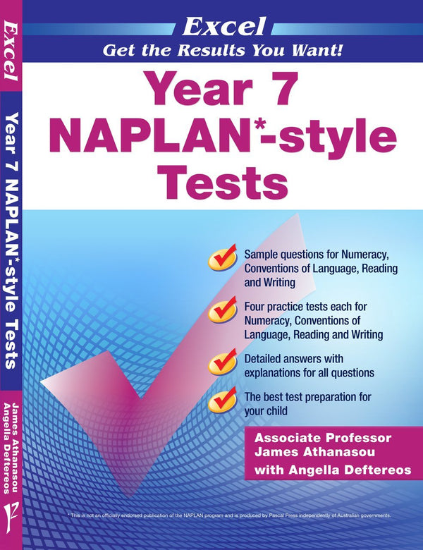 Excel - Year 7 NAPLAN*-style Tests - The Leafwhite Group