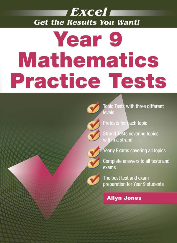 Excel - Year 9 Mathematics Practice Tests - The Leafwhite Group