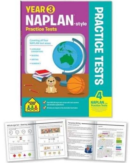 NAPLAN*-style Year 3 Practice Tests (new cover) - The Leafwhite Group
