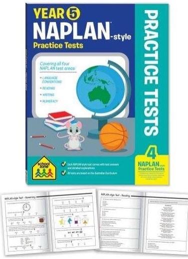 NAPLAN-style Year 5 Practice Tests (new cover) - The Leafwhite Group