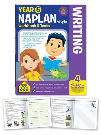 NAPLAN*-style Year 5 Writing Workbook and Tests (new cover) - The Leafwhite Group