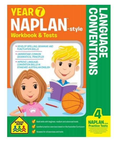 NAPLAN*-style Year 7 Language Conv Wkbk and Test (new cover) - The Leafwhite Group