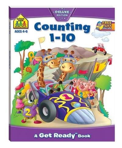 School Zone Counting 1-10 Get Ready Book - The Leafwhite Group