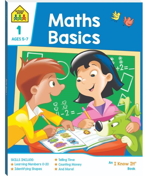 School Zone Maths Basics 1 (2020 Edition) - The Leafwhite Group