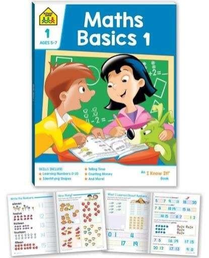 School Zone Maths Basics 1 I Know It Book (2019 Ed) - The Leafwhite Group
