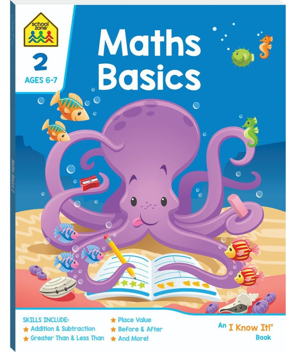 School Zone Maths Basics 2 (2020 Edition) - The Leafwhite Group
