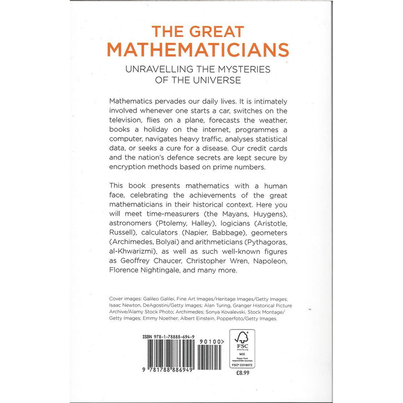 The Great Mathematicians: Unravelling The Mysteries Of The Universe - The Leafwhite Group
